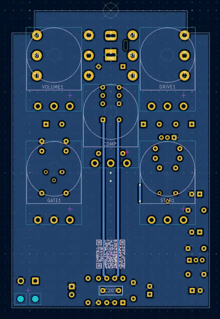 diagram of electronic circuitboard schematic